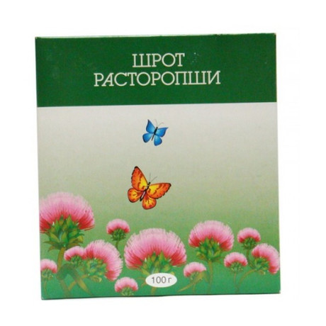 Расторопши пятнистой шрот пачка  100 г
