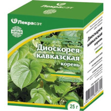 Чайный напиток ЛЕКРАСЭТ Диоскорея кавказская корневища с корнями пачкка 25г