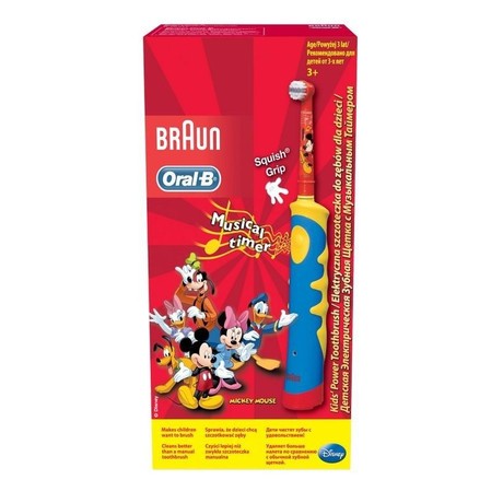 Зубная щетка детская ORAL-B Mickey mouse электрическая