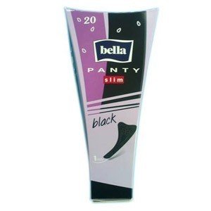 Прокладки гигиенические BELLA PANTY Slim (черные), 20 шт.  треуг. упак.