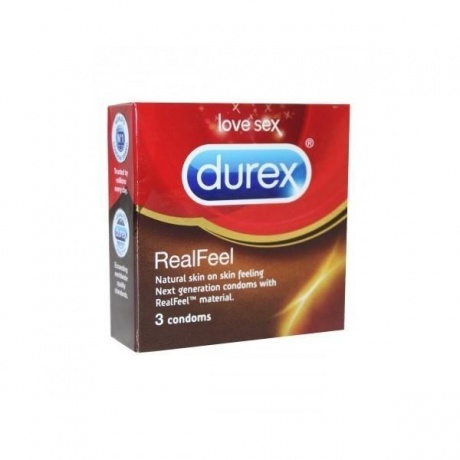 Презерватив DUREX Real Feel, 3 шт.