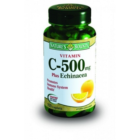 Витамин C плюс эхинацея таблетки 500 мг, 100 шт.