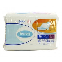 Простыни EURON Soft Extra одноразовые впитывающие 60 х 60см, 10 шт.