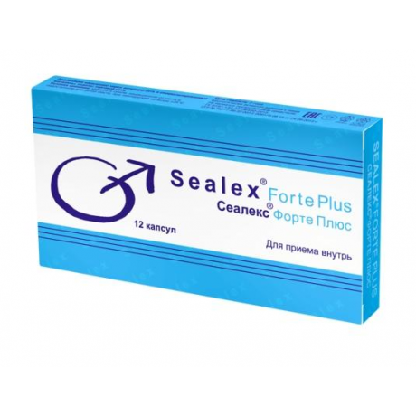 Сеалекс форте капсулы, 12 шт. + презервативы в подарок