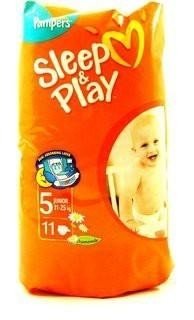 Подгузники PAMPERS Sleep  Play Junior (11-18кг),  11 шт. (ромаш)