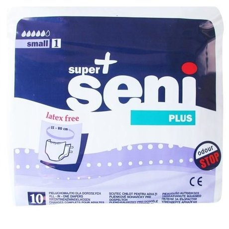 Подгузники для взрослых SUPER SENI AIR PLUS Small ,  1 шт.