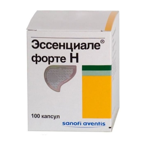 Эссенциале форте Н капсулы 300 мг, 100 шт. (акция 6 + 1)