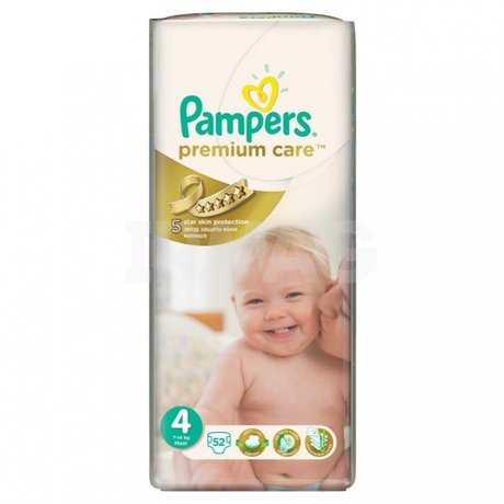 Подгузники PAMPERS Premium Care Maxi (7-18кг) ,  20  шт.