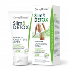 Крем-маска COMPLIMENT Slim  Detox сжигатель жира, 200мл