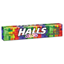 Леденцы HALLS COLORS 25 г, 9 шт.