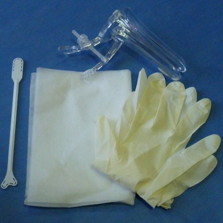 Набор гинекологический осмотровый одноразовый стерильный №2  (зеркало №2)