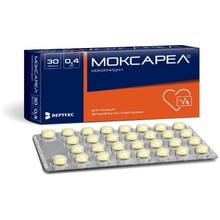 Моксарел таблетки 0,4 мг, 30 шт.