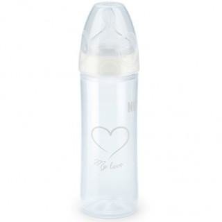 Бутылочка детская NUK First Choice стеклянная 230мл +соска (латексная)