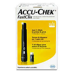 Устройство ACCU-CHEK Fastclix с ланцетом для прокалывания пальца