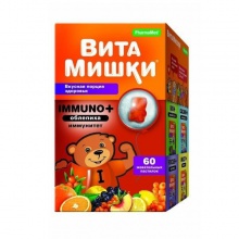 ВитаМишки Иммуно+ пастилки, 60 шт. + подарок
