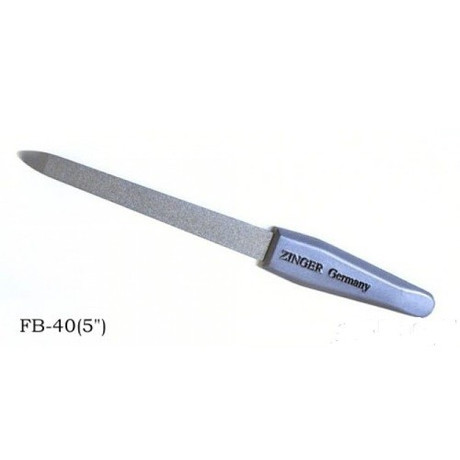 Пилка ZINGER для ногтей металлическая (ZO-FB-40-5)