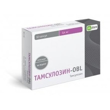 Тамсулозин-OBL капсулы с модифицированным высвобождением 0,4 мг, 30 шт.