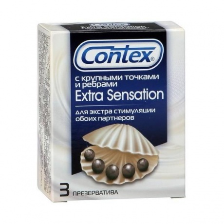 Презерватив CONTEX №3 Extra Sensation