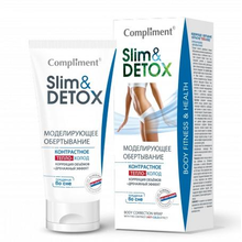 Средство COMPLIMENT Slim  Detox моделирующее обертывание контрастое,  200мл