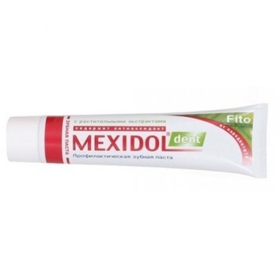 Зубная паста MEXIDOL DENT Fito, 100 г