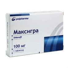 Максигра таблетки 100 мг, 1 шт.
