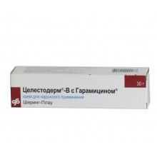 Целестодерм-В с гарамицином крем 0,1%, 30 г