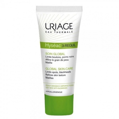 Uriage Hyseac 3-Regul Global Skin-Care уход универсальный для жирной и проблемной кожи, 40 мл