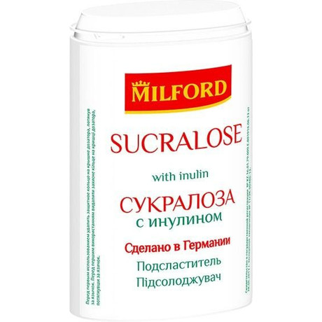 Милфорд сукралоза с инулином таблетки, 370 шт.