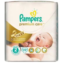 Подгузники PAMPERS Premium Care Mini (3-6кг),   22  шт.