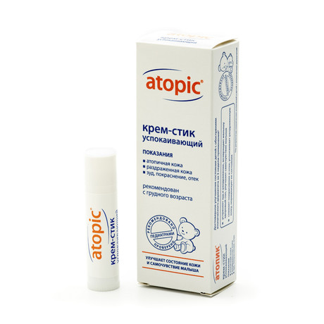 Крем ATOPIC Успокаивающий стик 4,9г (пенал)