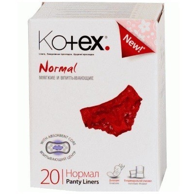 Прокладки гигиенические KOTEX Normal, 20 шт.