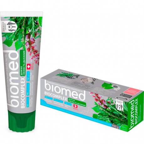 Зубная паста СПЛАТ Biomed "Биокомплекс", 100 мл