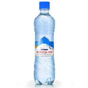 Вода минеральная ЛЕГЕНДА ГОР для детей и взрослых 0,5 л (н/газ.)