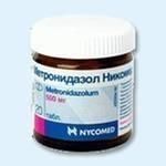 Метронидазол Никомед таблетки 500 мг, 20 шт.