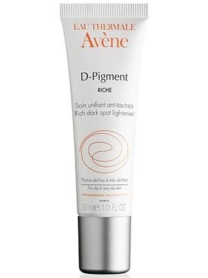 Крем AVENE D-pigment Riche осветляющий от пигментных пятен для сухой кожи, 30мл