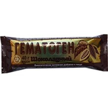 Гематоген плитка 40 г (шоколадный)