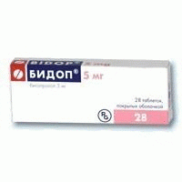 Бидоп таблетки 5мг, 28 шт.