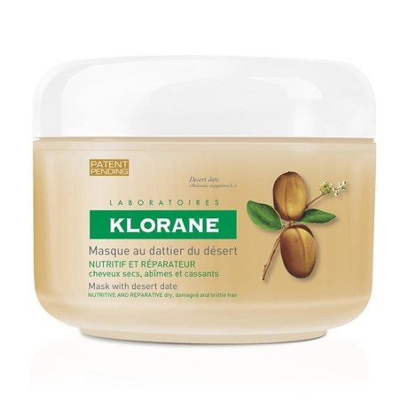 Маска косметическая KLORANE для волос с маслом Финика пустынного питательно-восстанавливающая, 150 мл