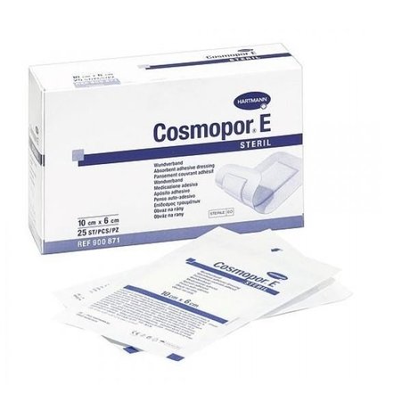 Повязка COSMOPOR E Steril послеоперационная самоклеющаяся 10см х 6см, 1 шт.