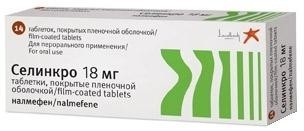 Селинкро таблетки 18 мг, 14 шт.