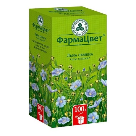 Льна семена пачка 100г