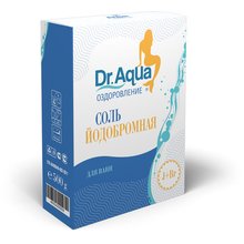 Соль морская DR. AQUA йодобромная 500 г