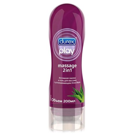 Гель-смазка DUREX (lubr) Play Gel de Massage "2 in 1", 200мл