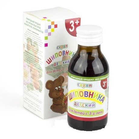 Сироп Шиповник для детей 100 мл