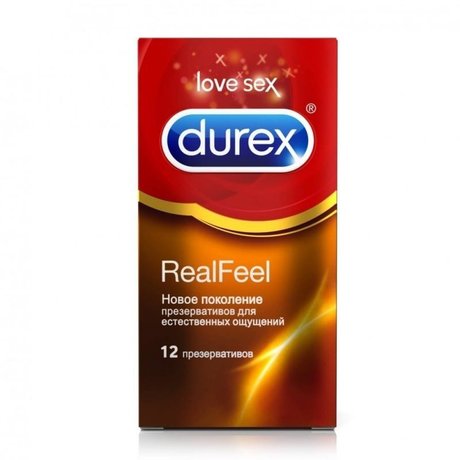 Презерватив DUREX Real Feel, 12 шт.