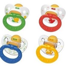 Соска-пустышка NUK Happy Kids латексная успокаивающая разм. 2 (арт. 10 725 596)