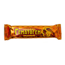 Гематоген русский плитка 40г (медовый)