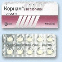 Корнам таблетки 2 мг, 20 шт.