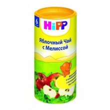 Чай HIPP ИЗ МЕЛИССЫ И ЯБЛОК детский(с 6 месяцев) 200г