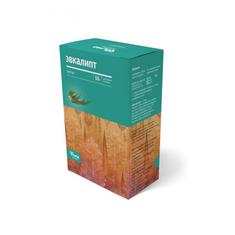 Эвкалипта прутовидного лист пачка 50г 